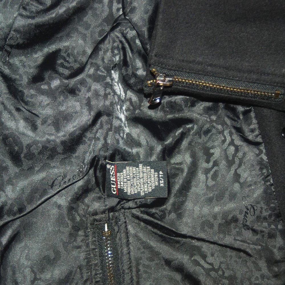 Guess Wool Blend Button Up Double Breasted Jacket… - image 6